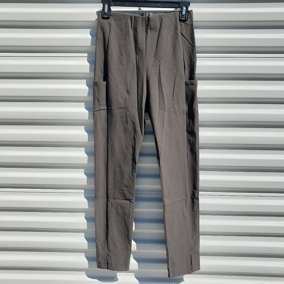 Athleta Pants - Athleta Wander Slim charcoal gray pants with invisible zipper